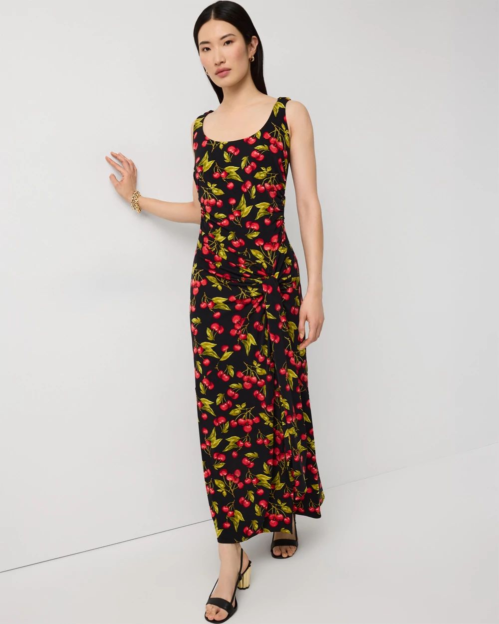 Sarong Midi Dress