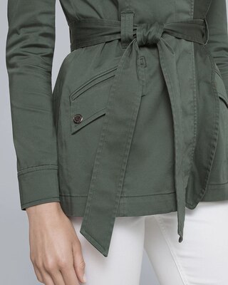 Safari Jacket with Removable Belt