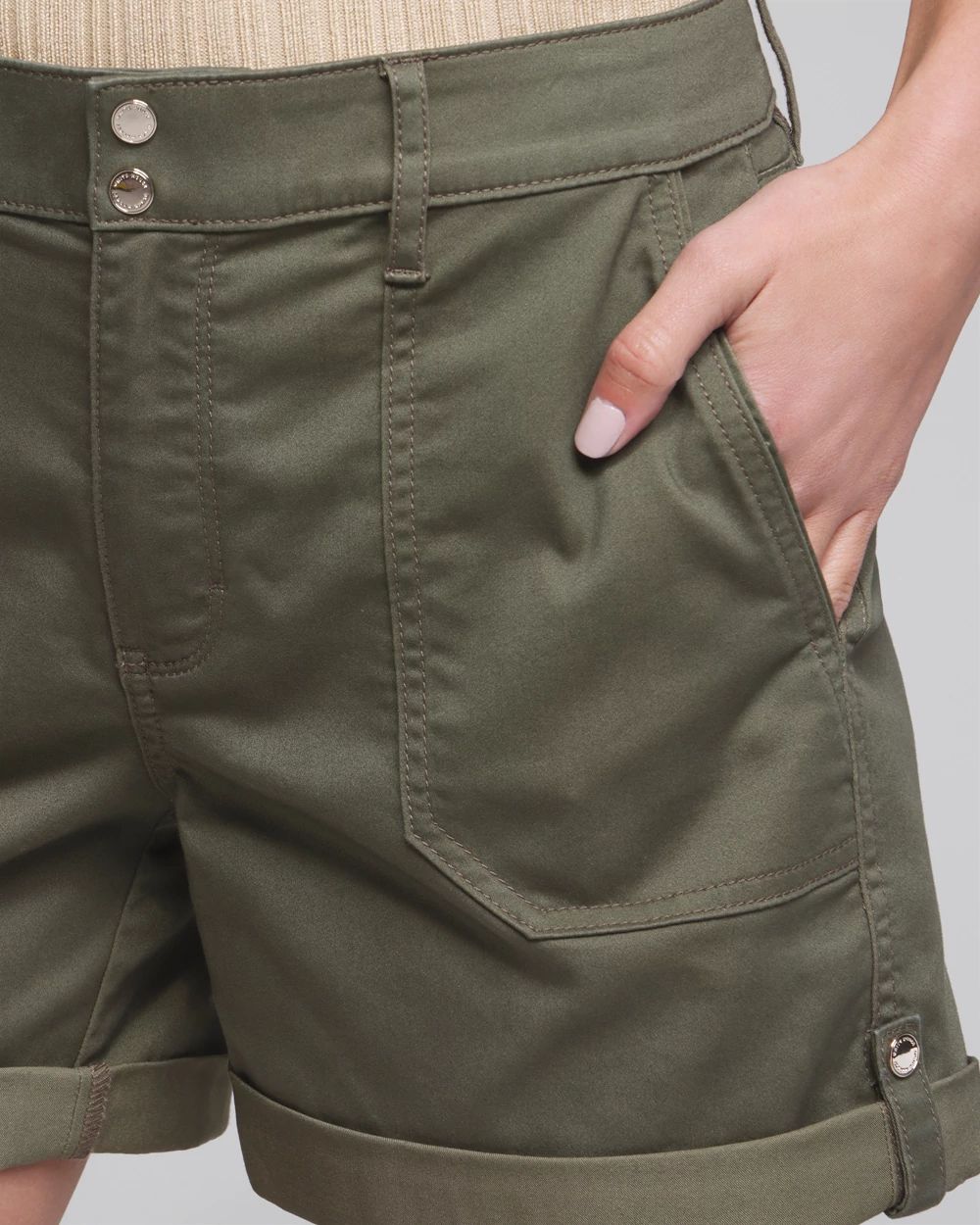 Outlet WHBM Utility Shorts