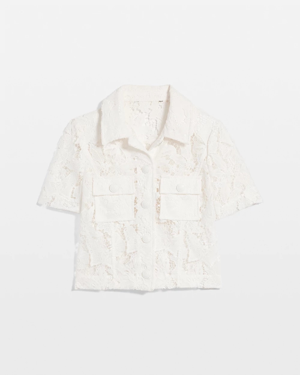 Short Sleeve Lace Jacket
