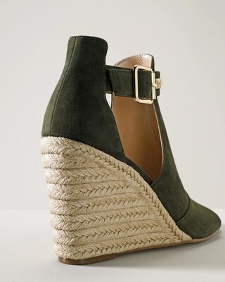 Studded Espadrille Wedge