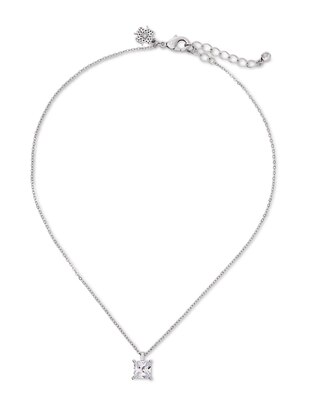 CZ Princess Drop Necklace