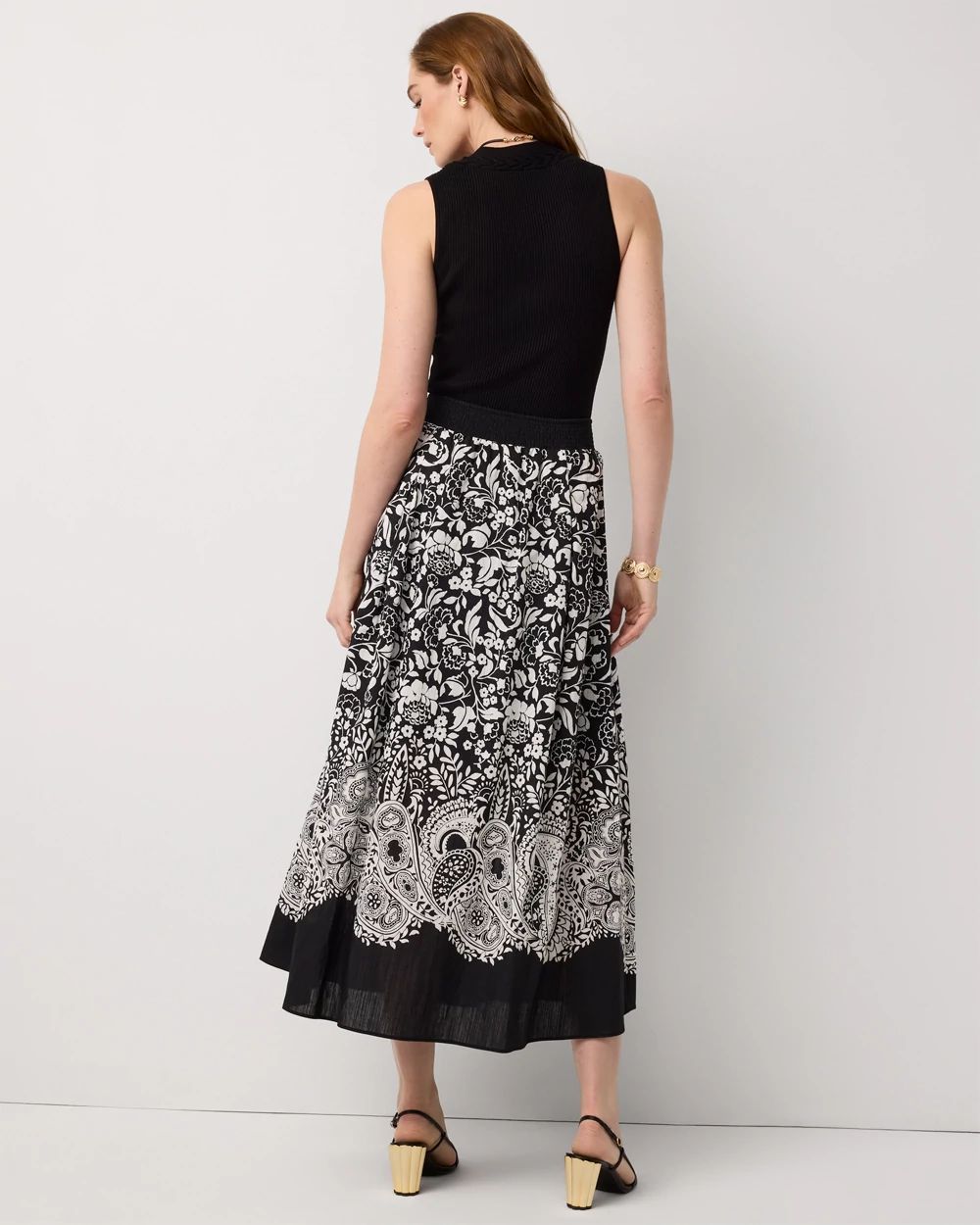A-line Maxi Skirt