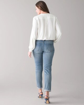 Mid-Rise Everyday Soft Denim™ Girlfriend Jeans