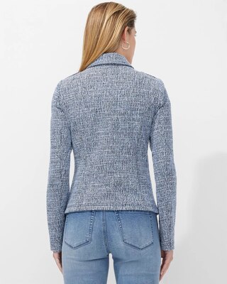 Outlet WHBM Bouclé Moto Jacket