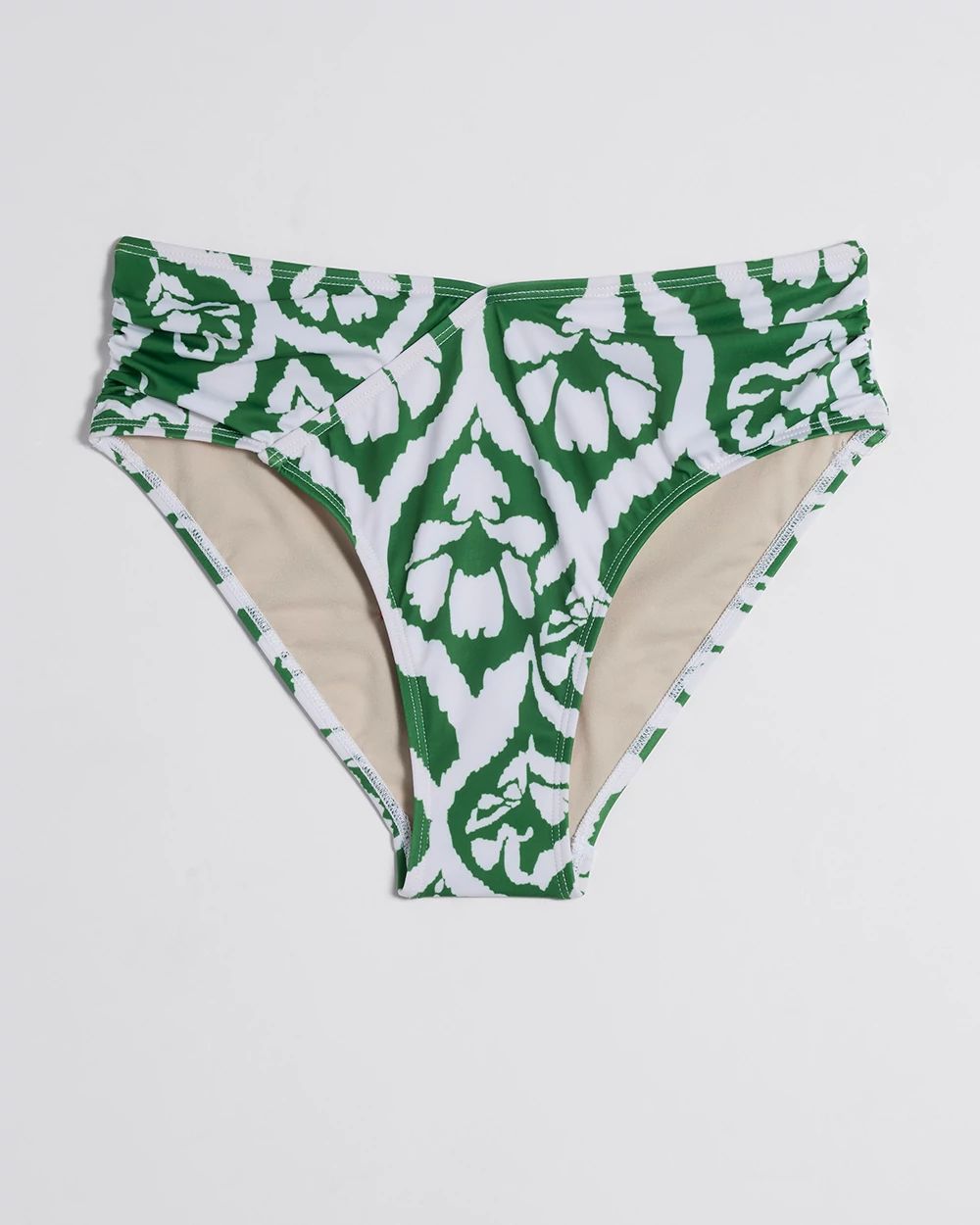 High-Waist Wrap Bikini Bottom