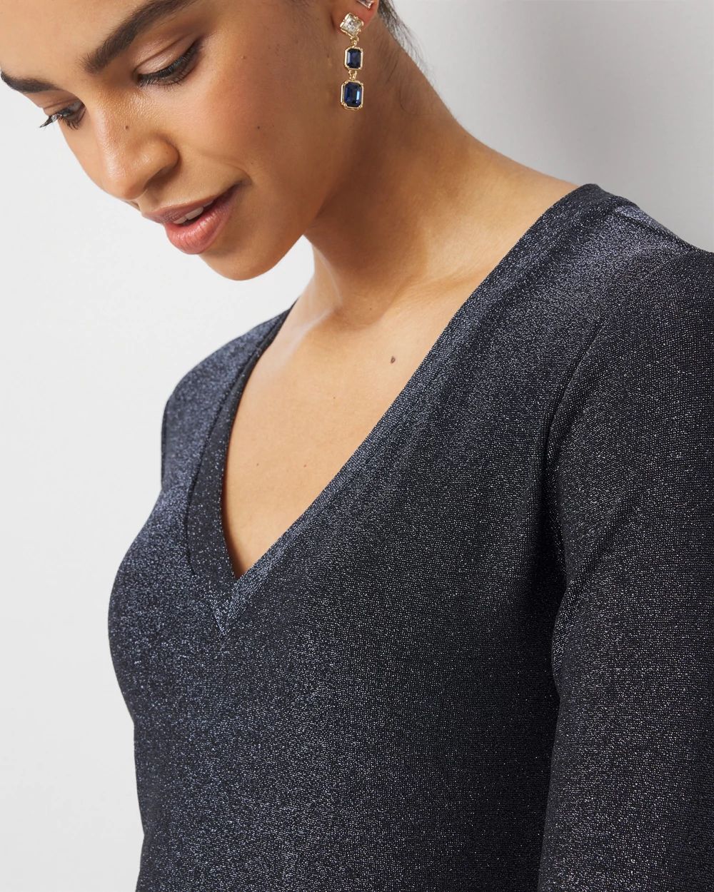 Sparkle Knit Top