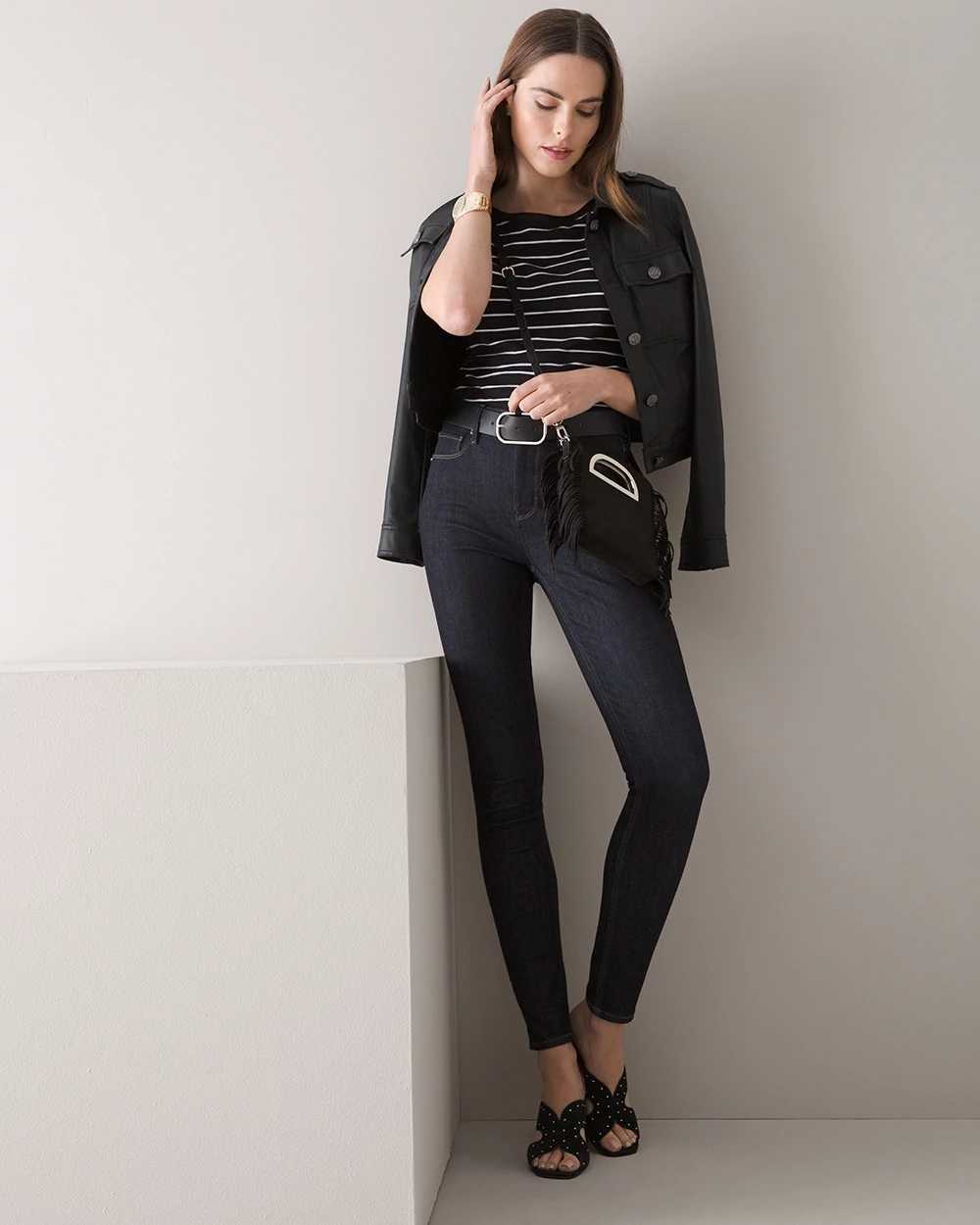 High-Rise Sculpt Skinny Ankle Jeans
