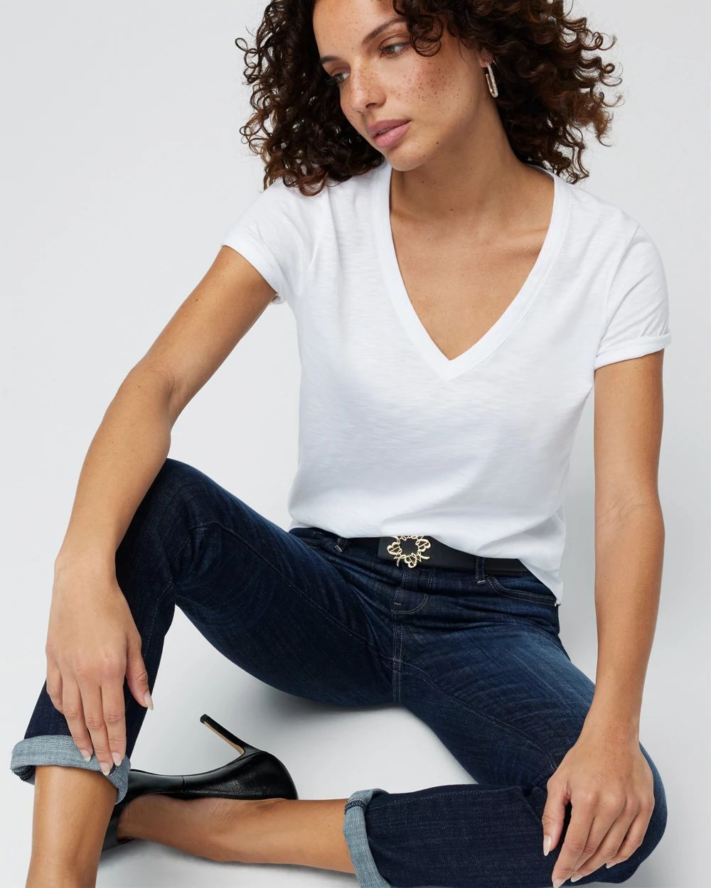 Easy V-Neck Tee