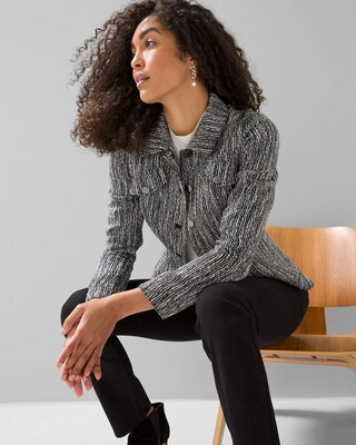 Boucle Trucker Jacket