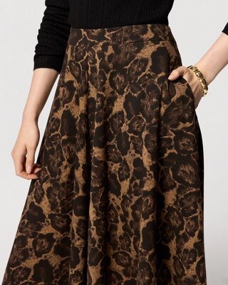 High-Waist Midi Skirt click to view larger image.