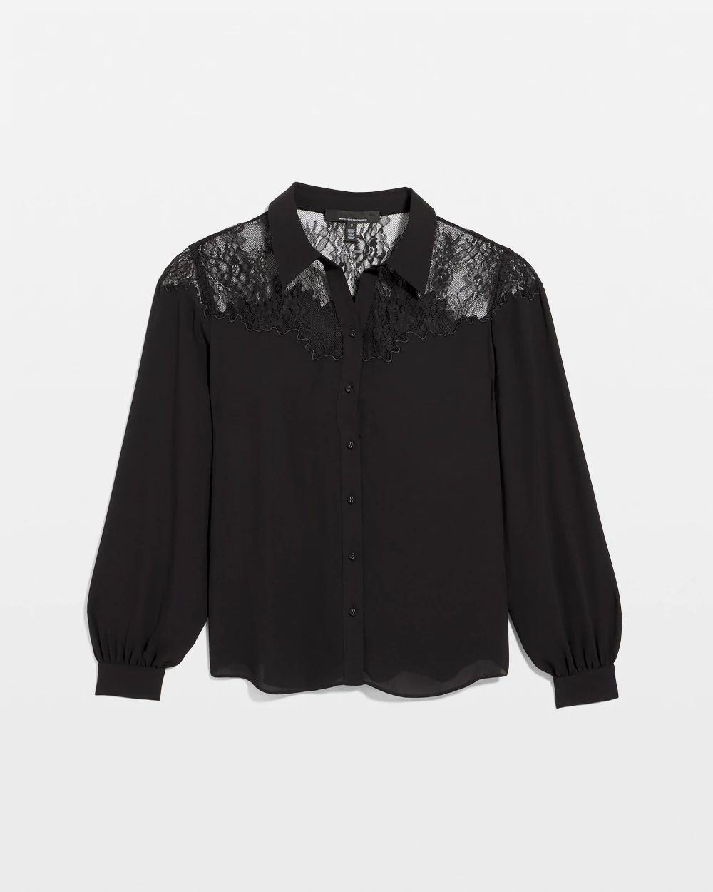 Lace Shoulder Shirt