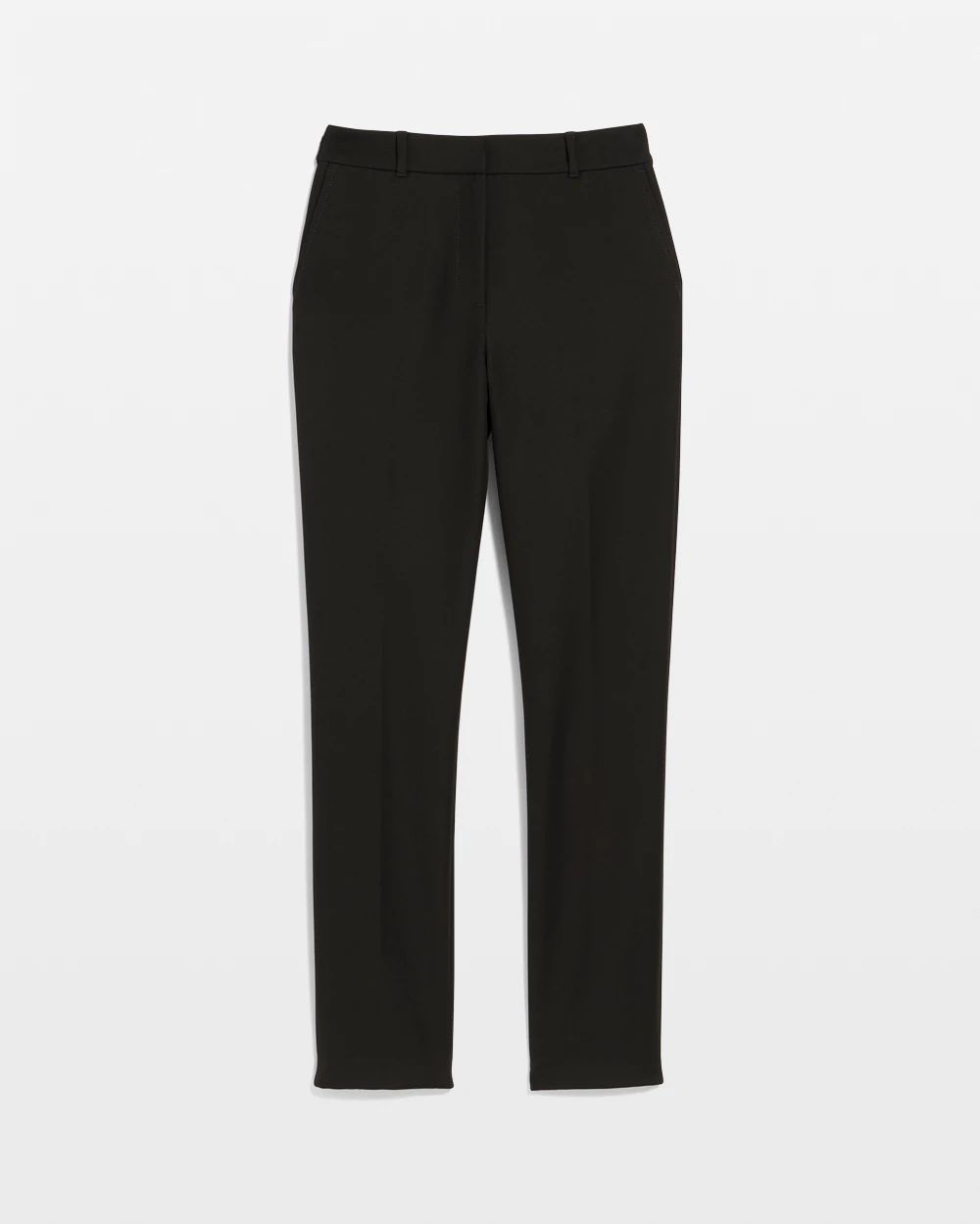 Petite High-Rise Elle Slim Ankle Pant