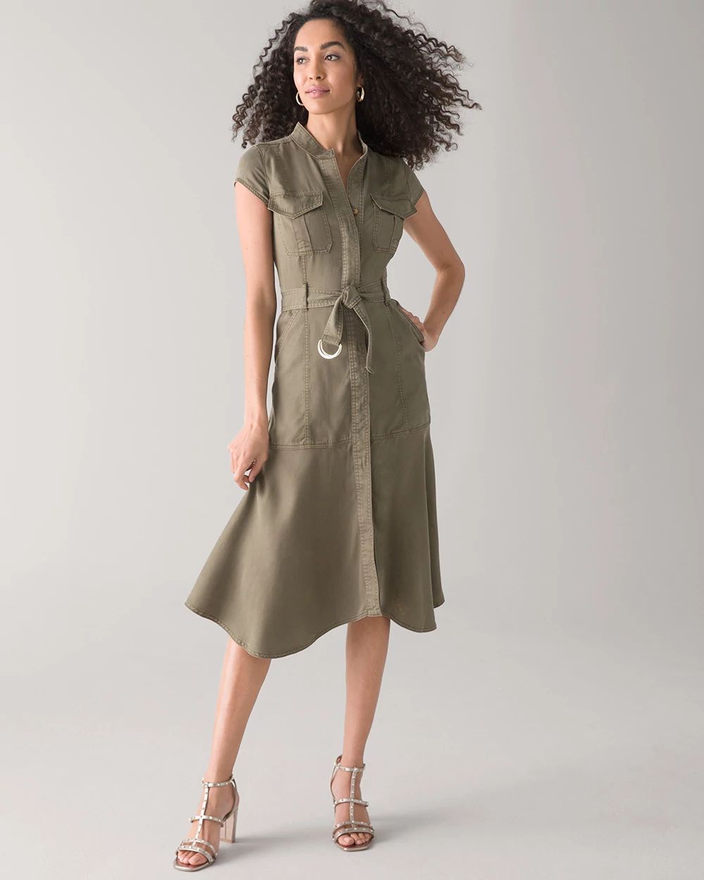 ワンピース meltthelady button open shirt dress Melt the lady button open shirt dress - メルカリ