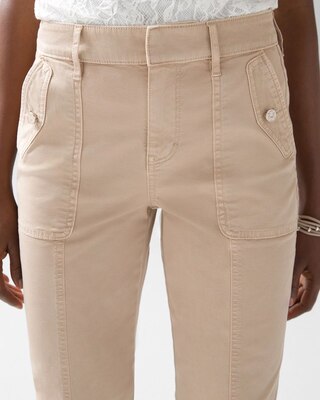 High-Rise Pret-A-Jet Slim Ankle Pants click to view larger image.