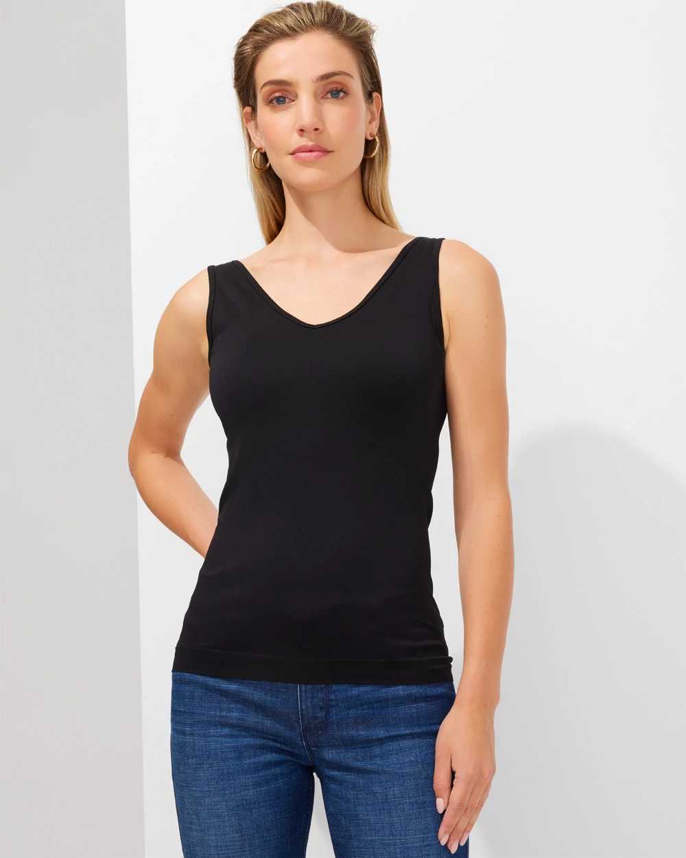 White house black market sleeveless hot sale top