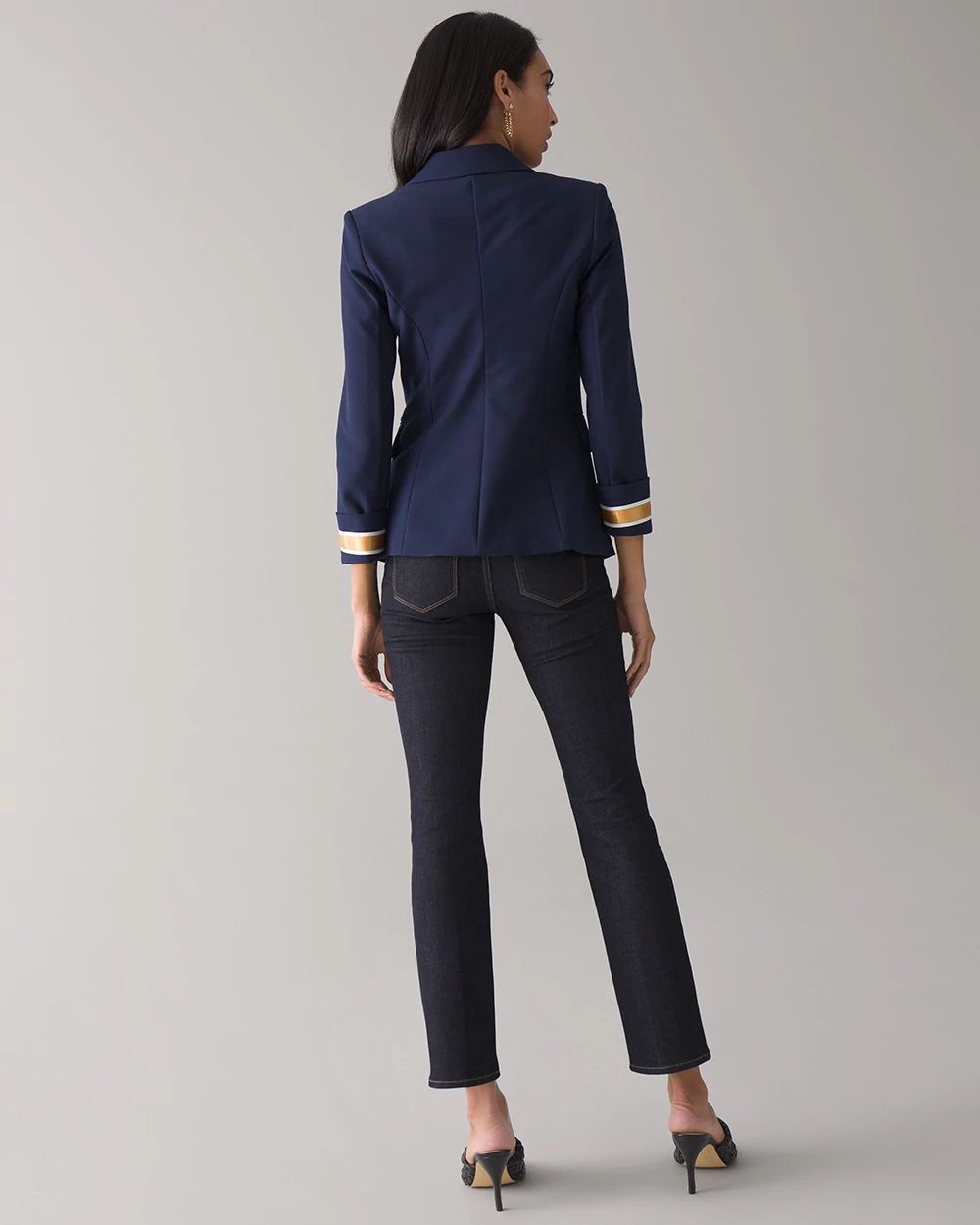 High-Rise Sculpt Boot Cut Cropped Jeans
