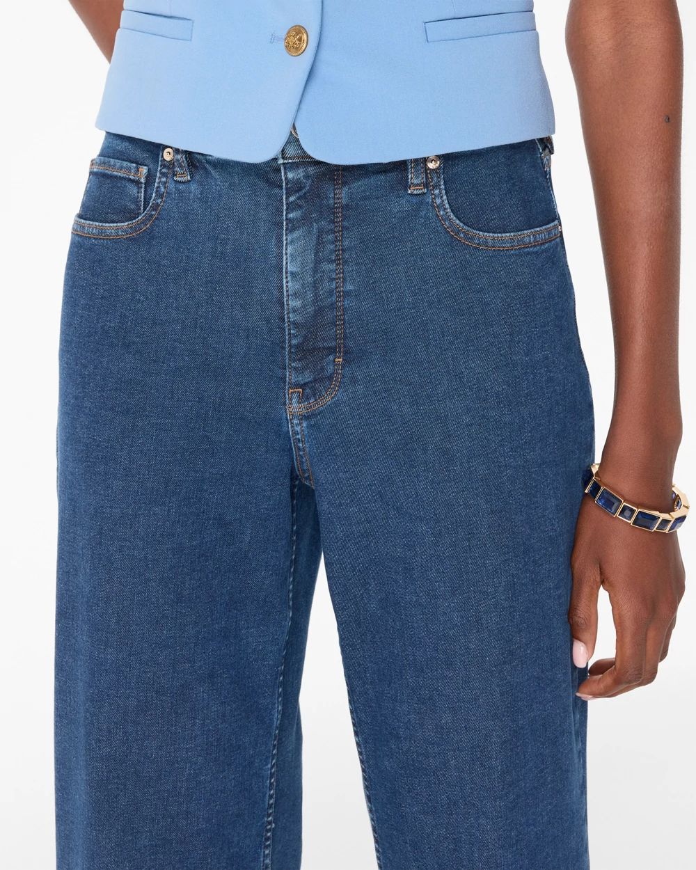 Extra High-Rise Wide-Leg Trouser Jean click to view larger image.
