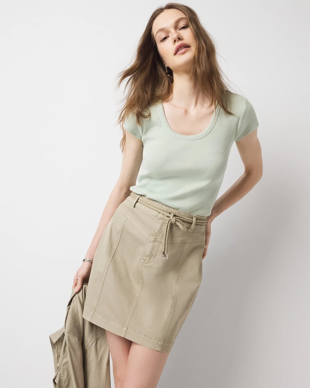 Utility Mini Skirt - image 1