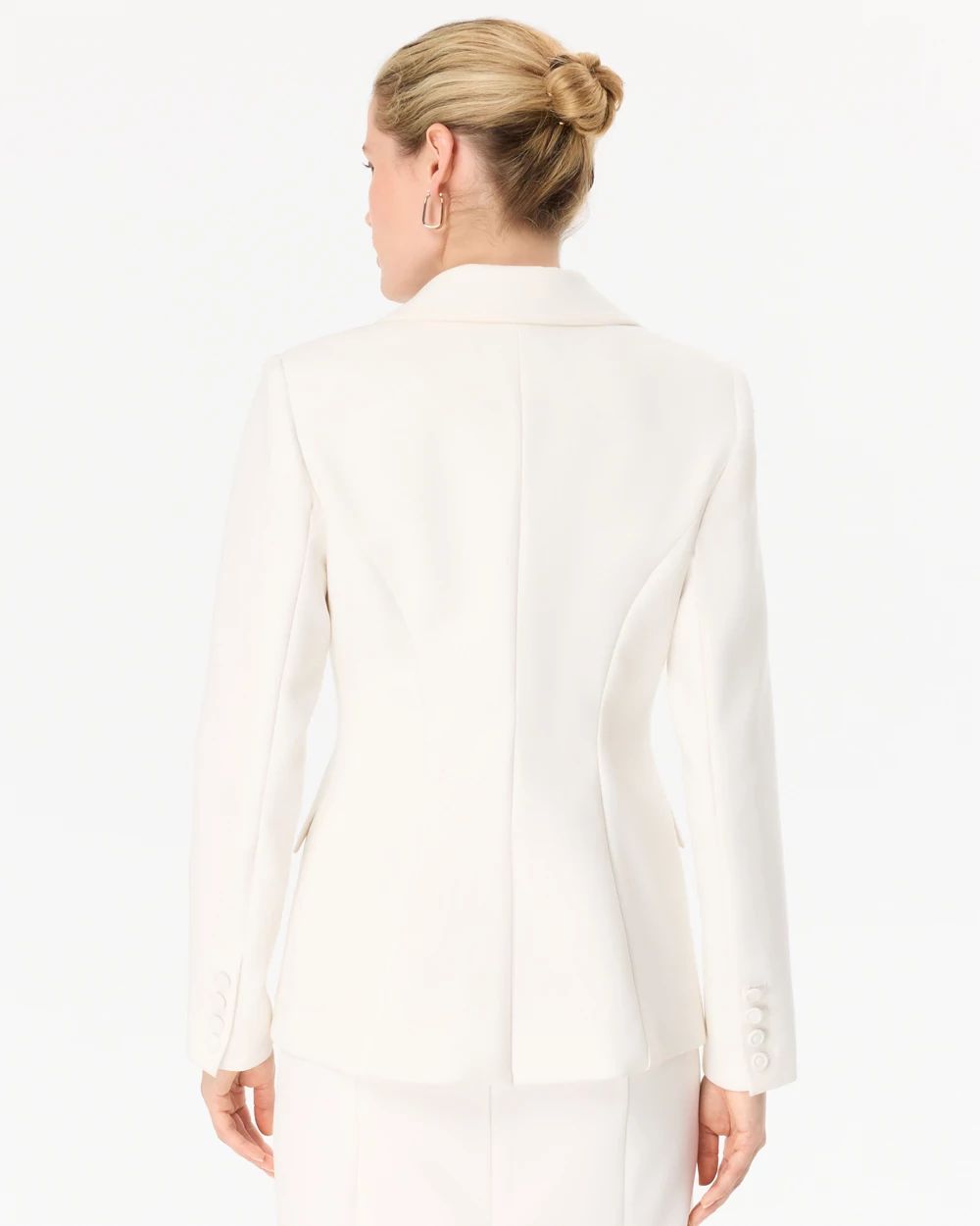 WHBM® Luxe Stretch One-Button Blazer click to view larger image.