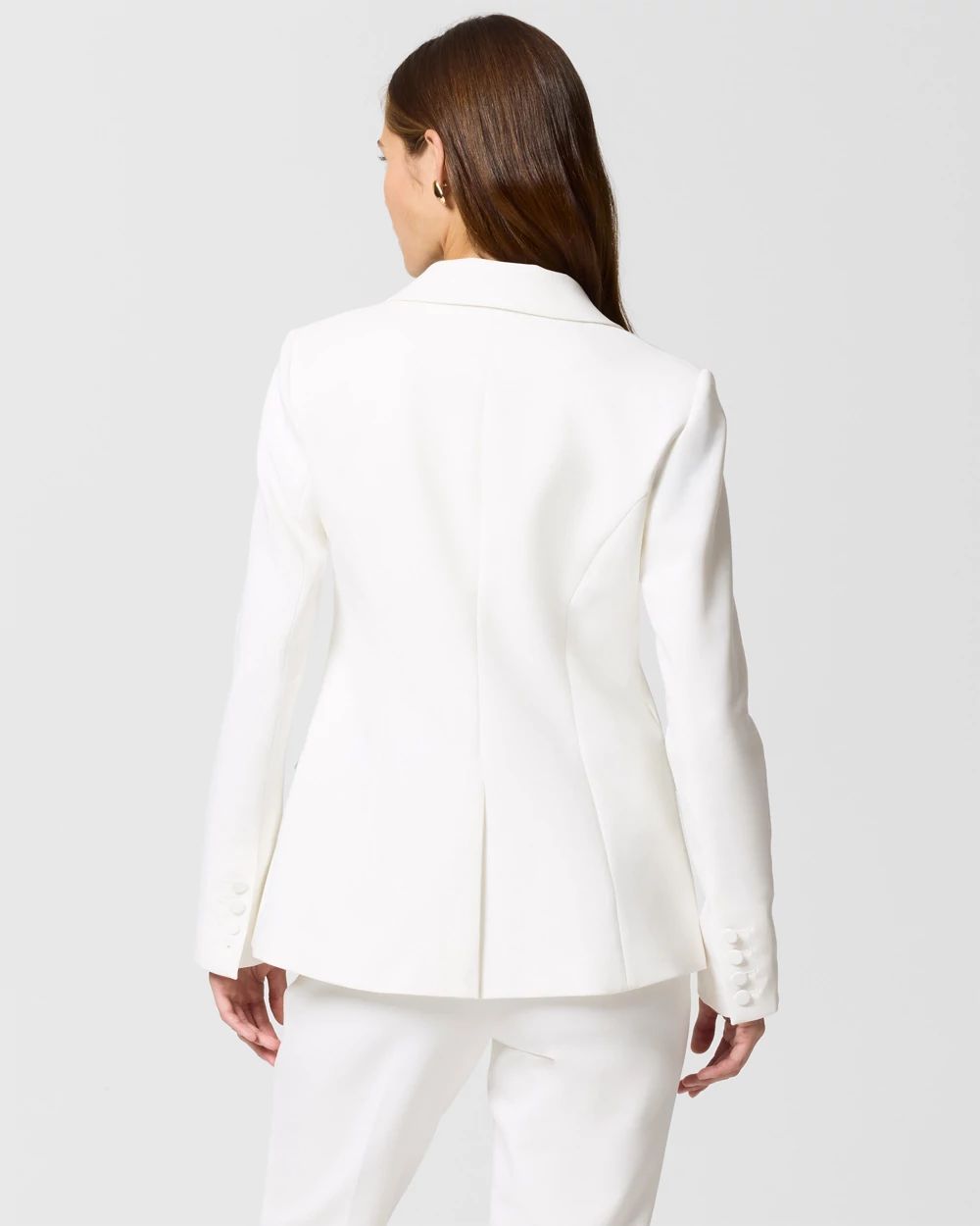 WHBM® Luxe Stretch One-Button Blazer click to view larger image.