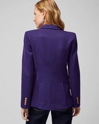 WHBM® Luxe Stretch Editor Blazer click to view larger image.