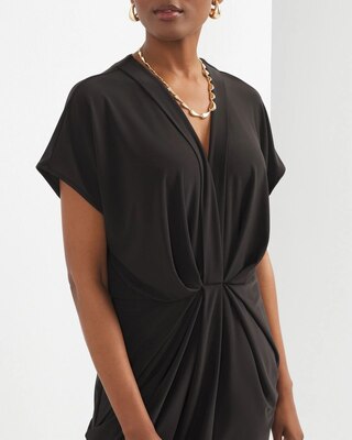 Matte-Jersey Twist Front Dress click to view larger image.