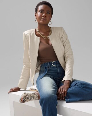 WHBM FORME™ All Ways Stretch V-Neck Cami click to view larger image.