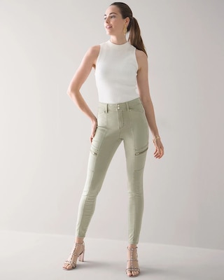 High-Rise Everyday Soft Denim™ Skinny Ankle Jeans click to view larger image.