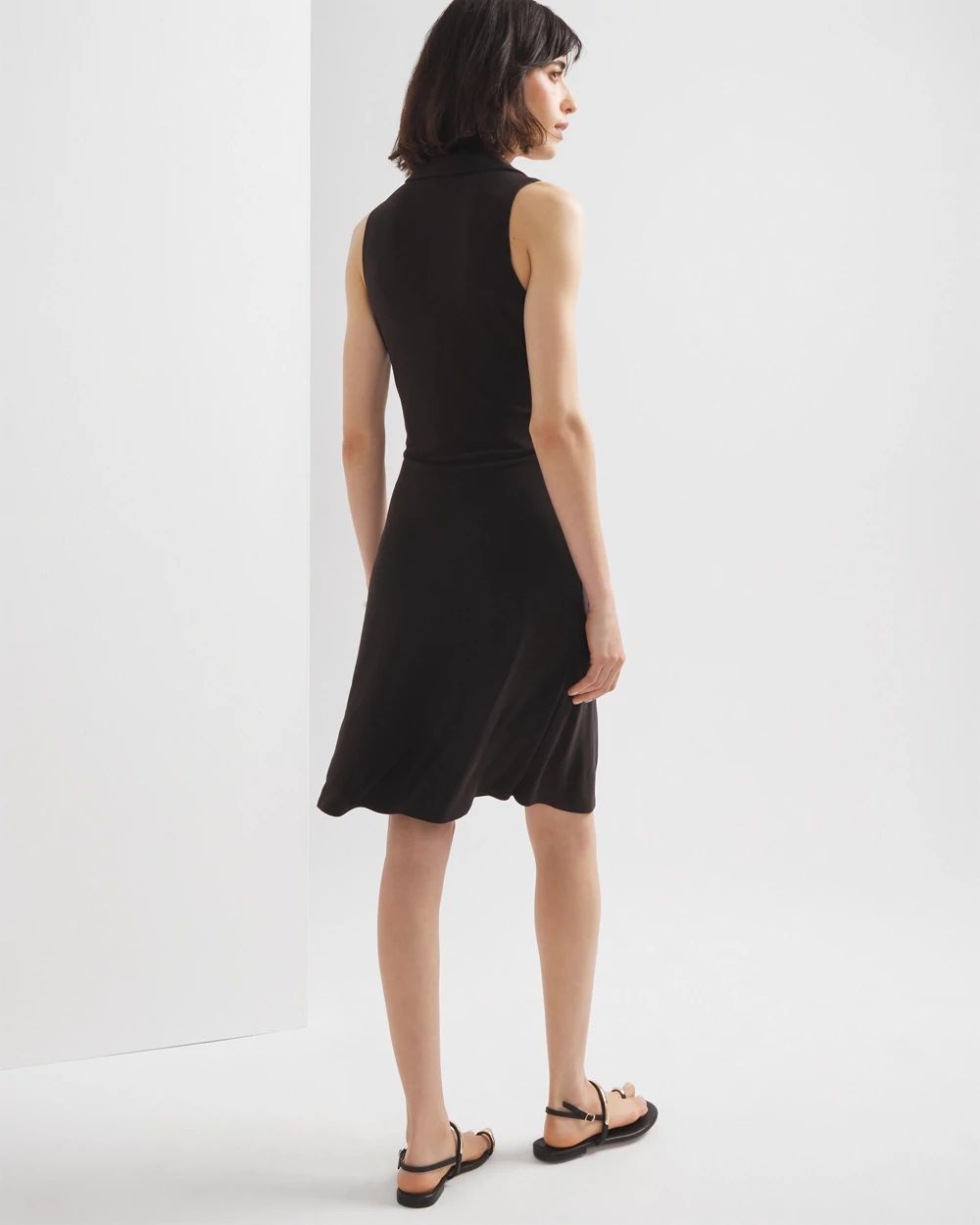 Petite Tie-Front Dress