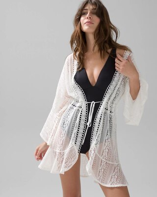 Lace Caftan Cover Up