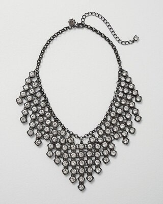 Hematite Waterfall Necklace