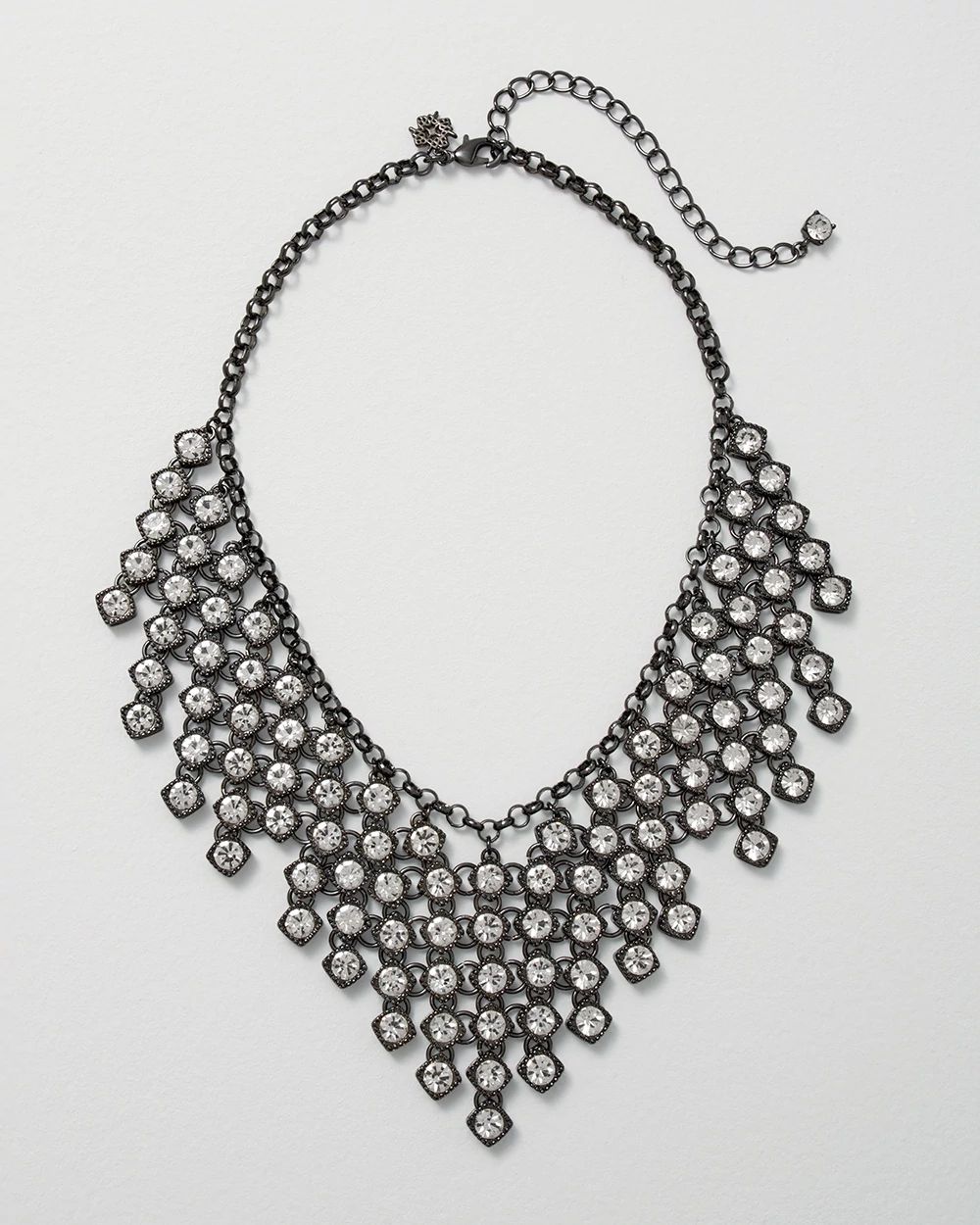 Hematite Waterfall Necklace