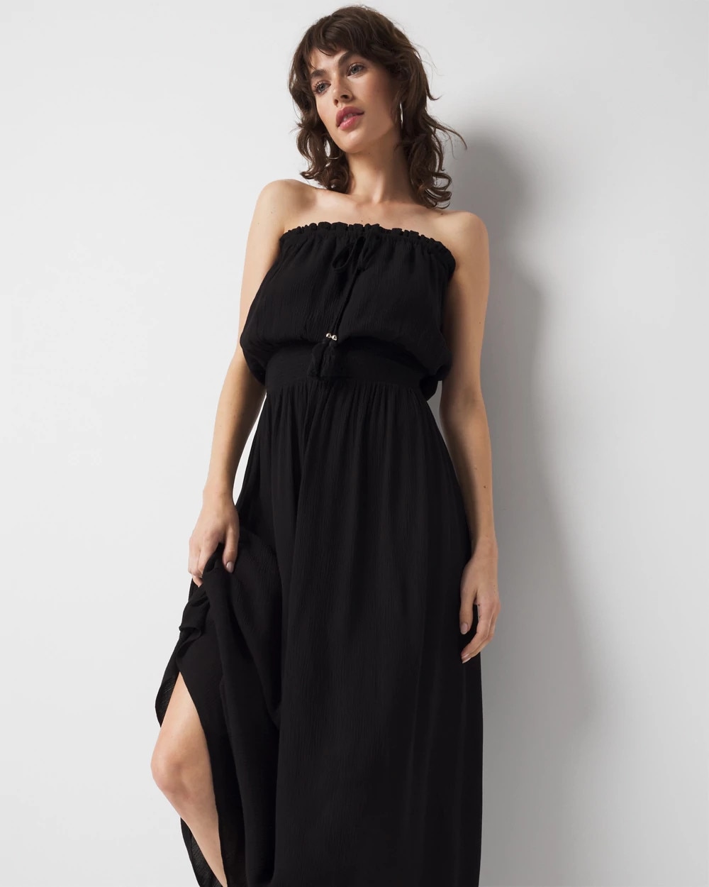 Strapless Maxi Coverup