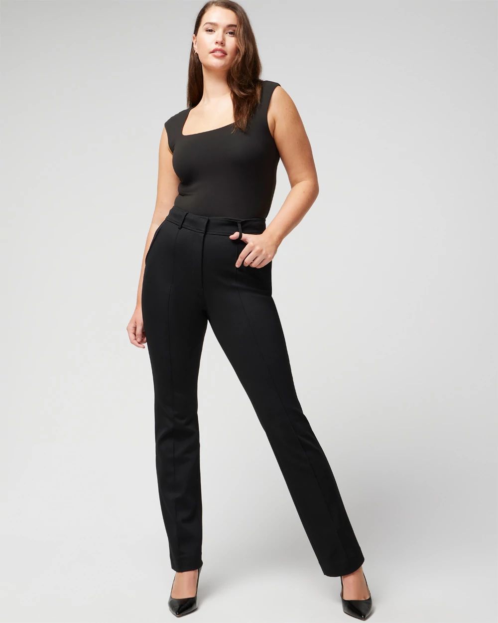 Extra High-Rise Luxe Stretch Bootcut Pants
