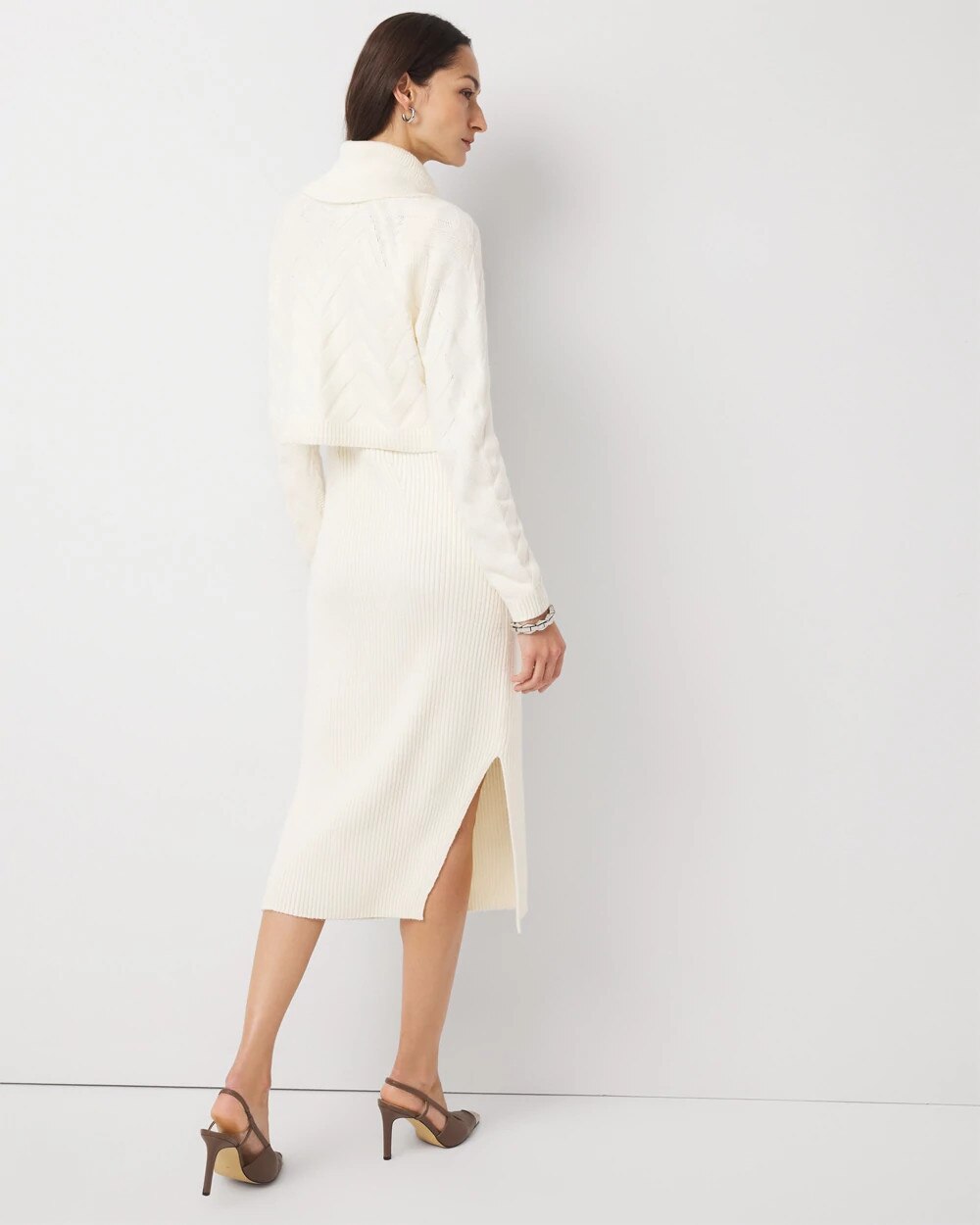 Petite Convertible Sweater Dress