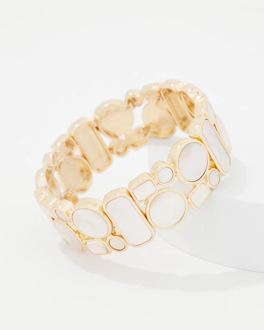 Mother of Pearl Stretch Bracelet