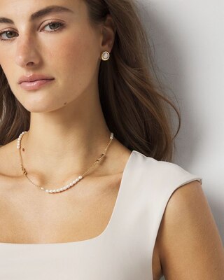 WHBM FORME™ All Ways Stretch Square Neck Top click to view larger image.