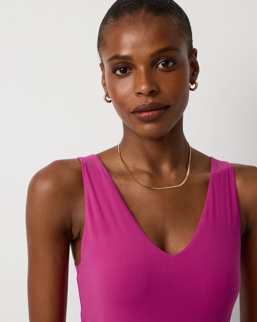 WHBM FORME™ All Ways Stretch Dual Neck Tank