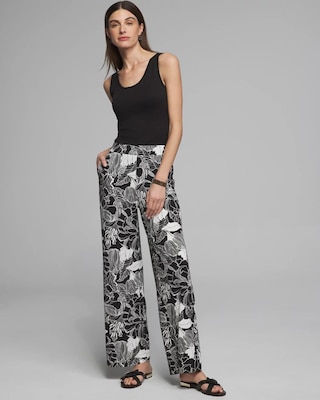 Outlet WHBM Wide-Leg Pants
