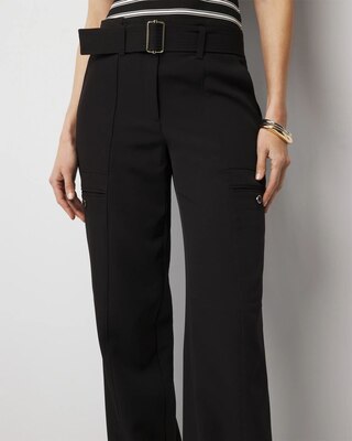 Belted Utility Wide Leg Pant click to view larger image.