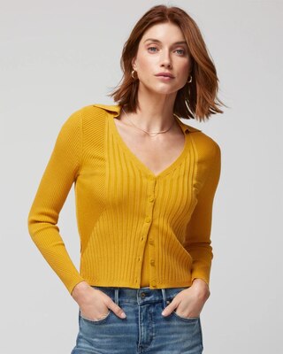 Ribbed Cardigan