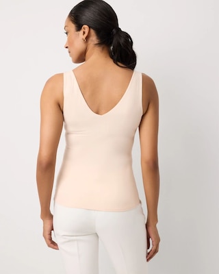 WHBM FORME™ All Ways Stretch Dual Neck Tank click to view larger image.