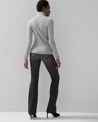 Long Sleeve Ribbed Turtleneck
