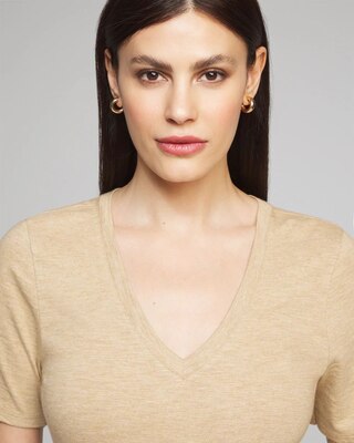 Outlet WHBM V-Neck Foundation Tee