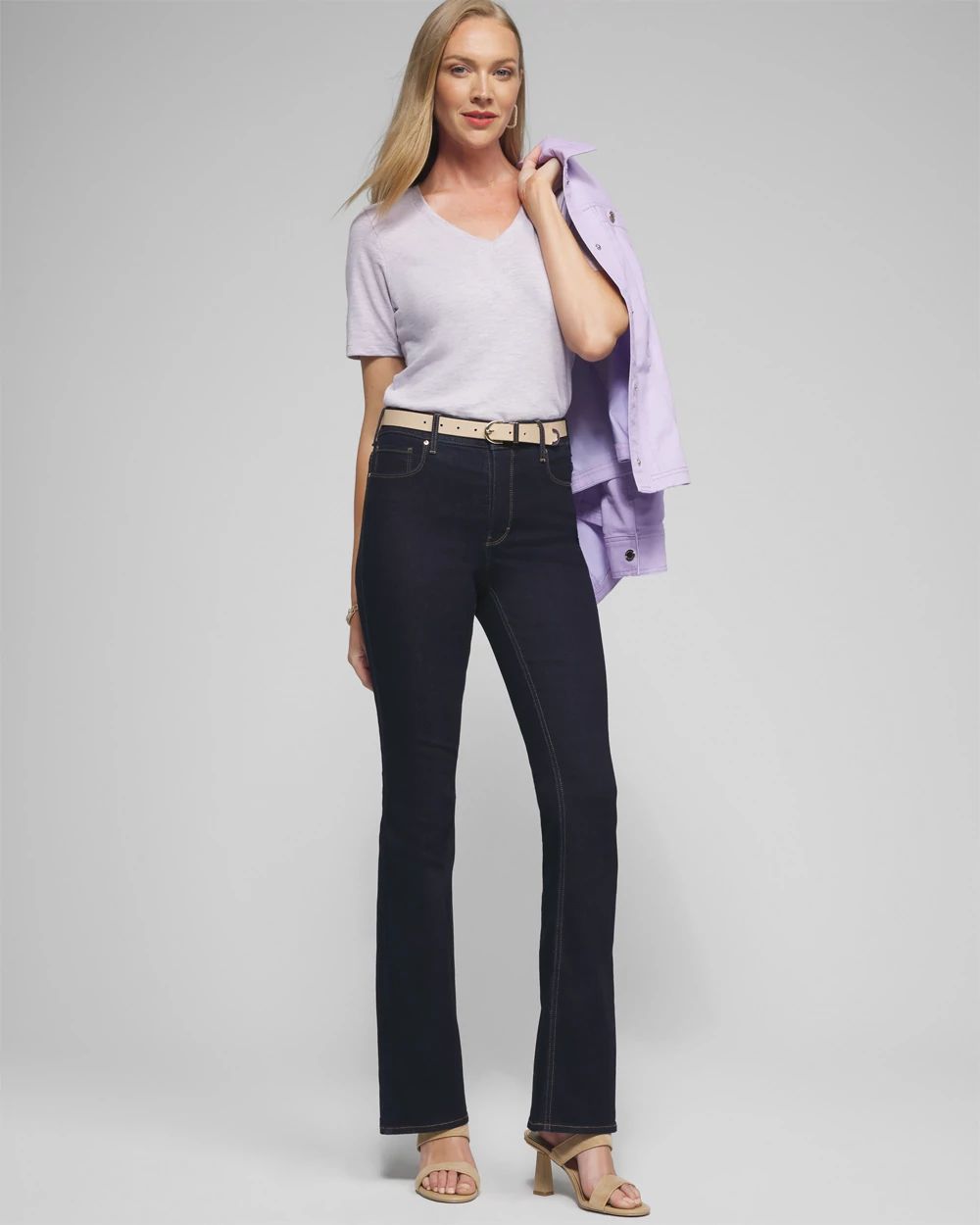 Outlet WHBM V-Neck Foundation Tee