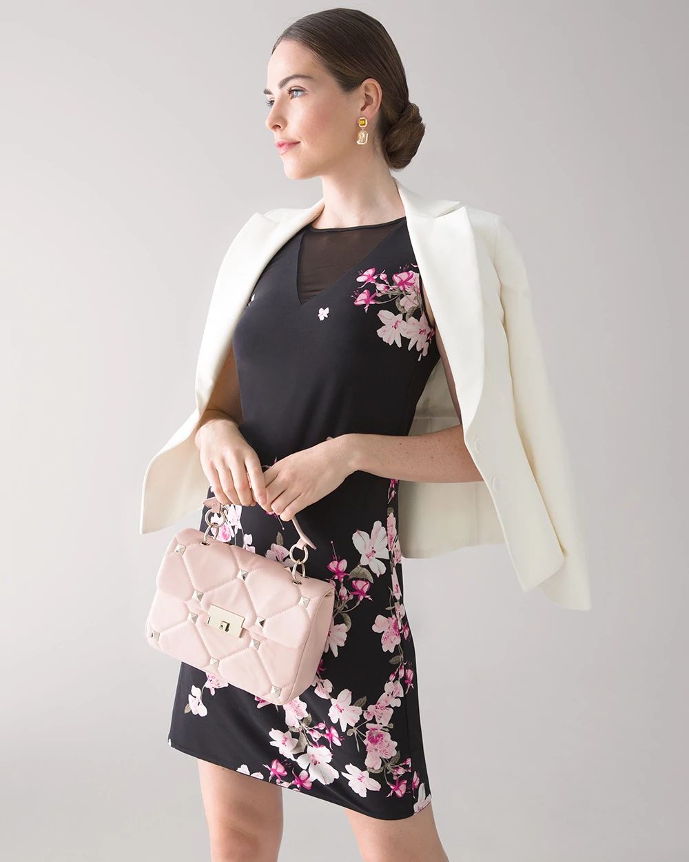 Sleeveless Matte Jersey Reversible Dress