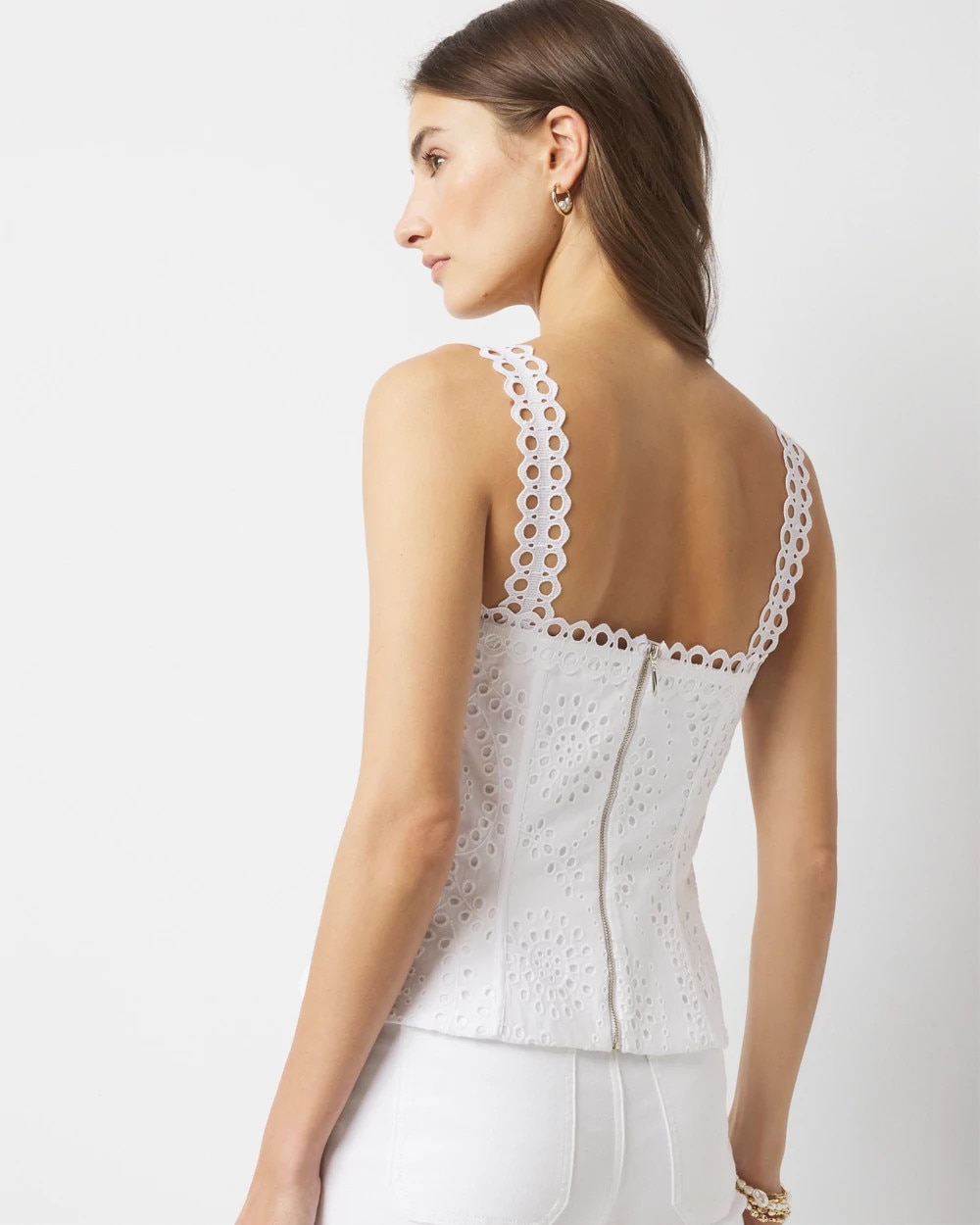 Petite Eyelet Bustier