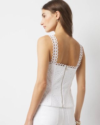 Petite Eyelet Bustier click to view larger image.