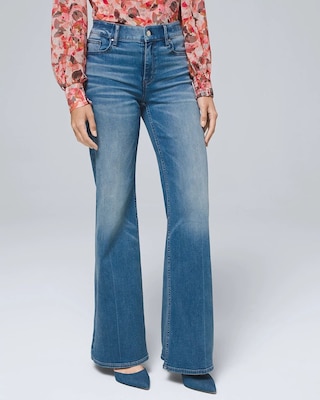 Curvy-Fit High-Rise Everyday Soft Denim™ Wide Leg Jeans